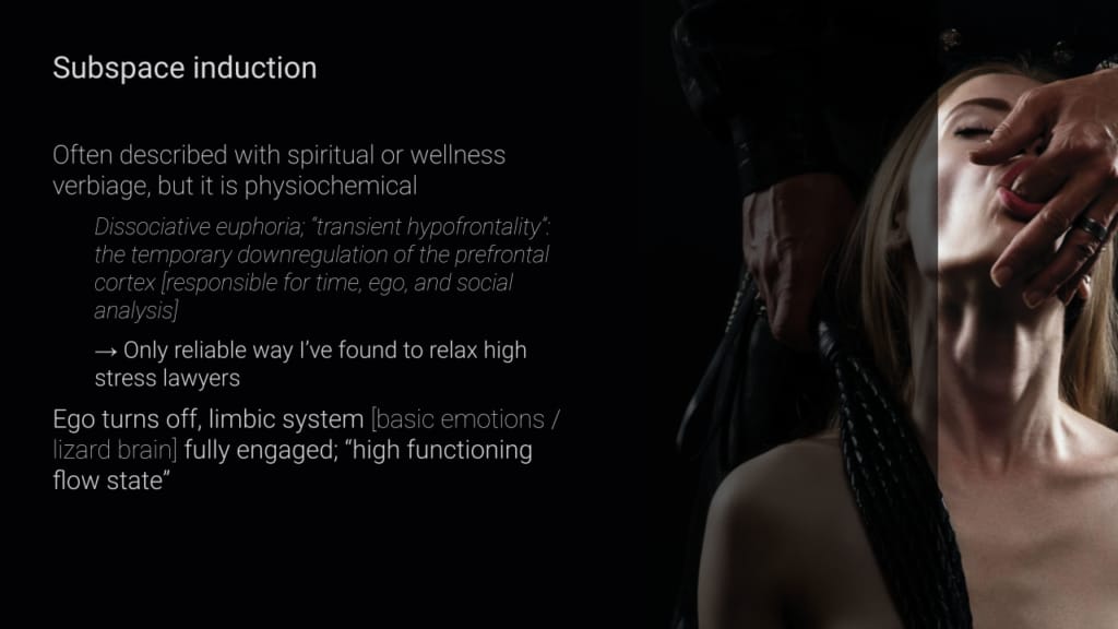 Sensation: Agony, Ecstasy & Erotic Intensity (slide)